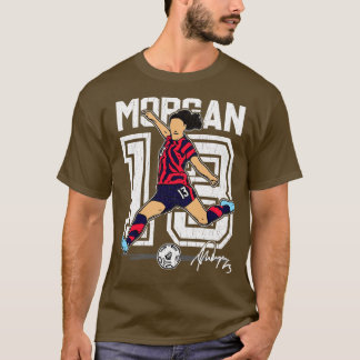 T-shirt Alex Morgan grungy