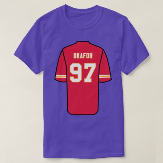 T-shirt Alex Okafor Jersey 1 (Design devant)
