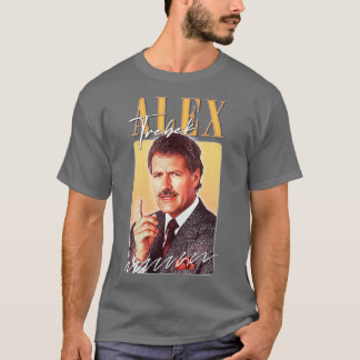 T-shirt Alex Trebek Rétro Design esthétique