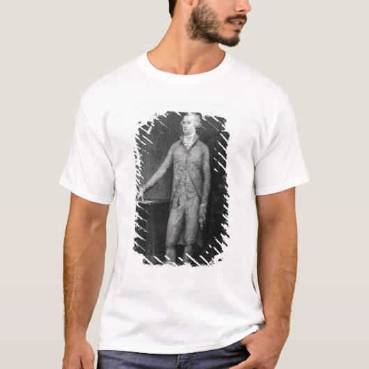 T-shirt Alexander Hamilton, après la peinture de 1792 (Devant)