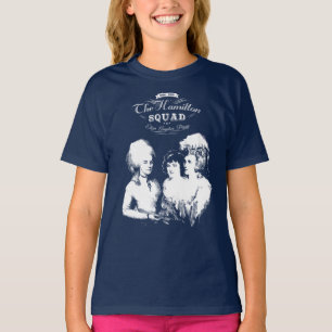 T-shirt Alexander Hamilton. Eliza, angélique officinale,