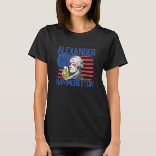 T-shirt Alexander Hammeredton 4 juillet Alexander Hamilt