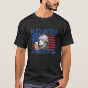 T-shirt Alexander Hammeredton 4 juillet Alexander Hamilt