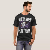 T-shirt Alexander Mattison Minnesota (Devant entier)