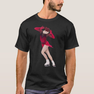 T-shirt Alexandra Trusova SP 2021 2022 Art surdimensionné