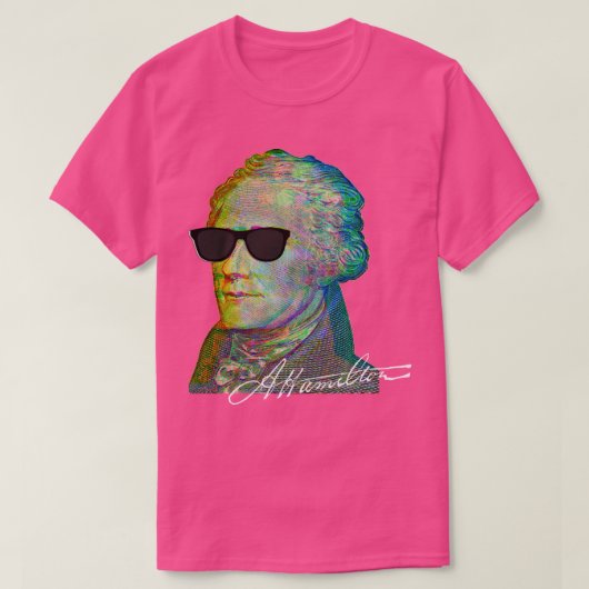 T-shirt Alexandre dans les lunettes de soleil (Design devant)