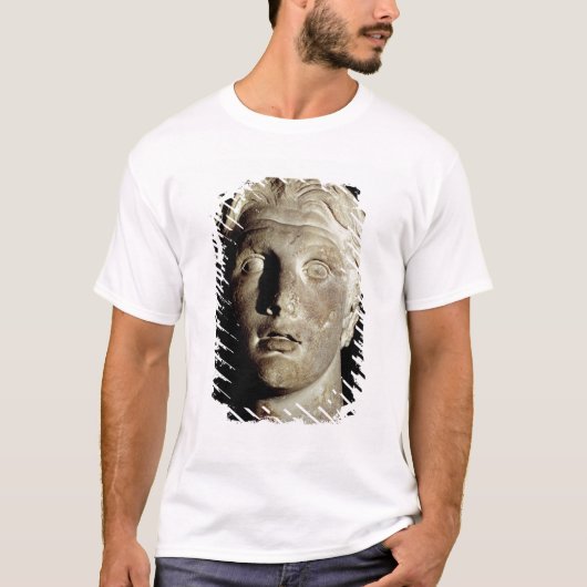 T-shirt Alexandre le grand, a trouvé dans Pergamum (Devant)