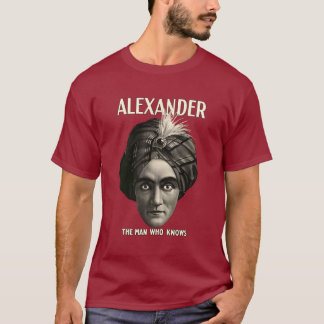 T-shirt Alexandre - l'homme qui sait