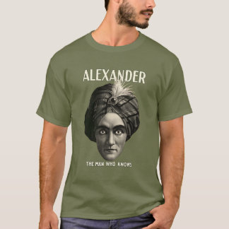 T-shirt Alexandre - l'homme qui sait