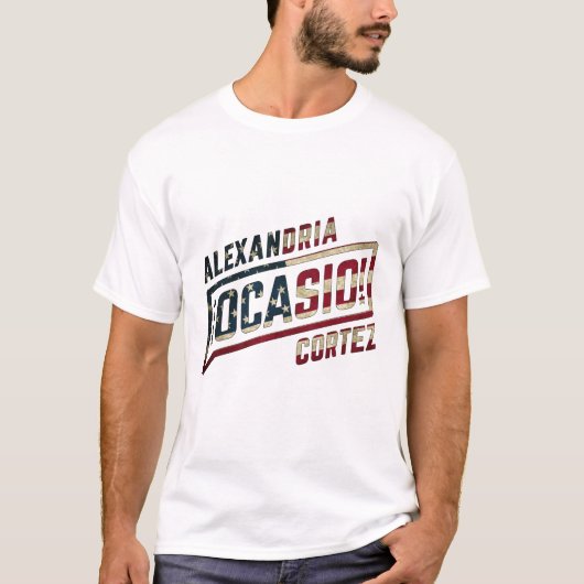 T-shirt Alexandria Ocasio-Cortez (Devant)