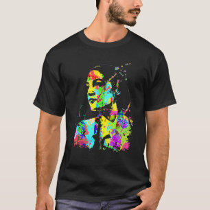 T-shirt Alexandria Ocasio Cortez Aquarelle Peinture Art T