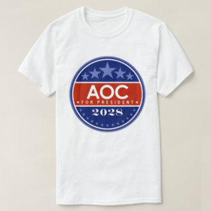 T-shirt Alexandria Ocasio-Cortez présidente 2028