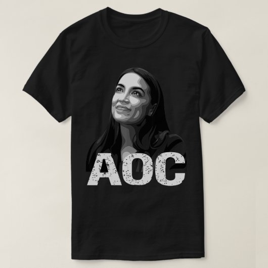 T-shirt Alexandria OcasioCortez (Design devant)