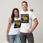 T-shirt Alf Landon et Franklin Knox (Unisexe)