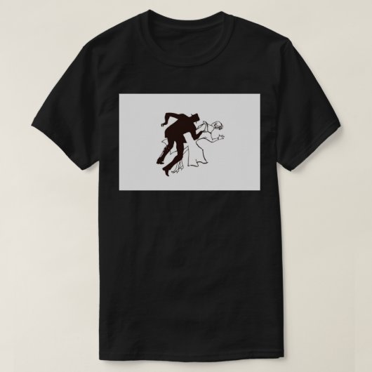 T-shirt Alfred Hitchcock´s Vertigo Mask (Design devant)