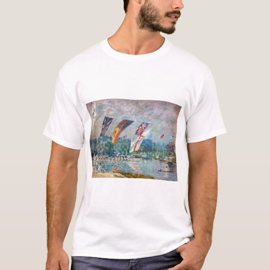 T-shirt Alfred Sisley - Régate à Molesey (Devant)