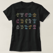 T-shirt Algebra Dance Funny Graph Figures Math Equation Te (Design devant)
