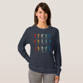T-shirt Algebra Danse Math Math Enseignant Cadeau  (Devant entier)