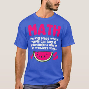 T-shirt Algebra Math Enseignant Mathématiques Sciences Hum