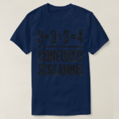T-shirt Algebra Nerd Funny Mathems S (Design devant)