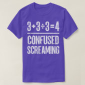 T-shirt Algebra Nerd Funny Mathems S (Design devant)