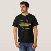 T-shirt Algebra résout tout les maths (Devant entier)