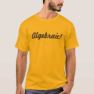 T-shirt Algébrique !