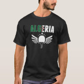 T-shirt Algeria Ping Pong Algerian Table Tennis Supporte (Devant)