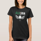 T-shirt Algeria Ping Pong Algerian Table Tennis Supporte (Devant)