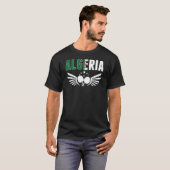 T-shirt Algeria Table Tennis  Support Algerian Ping Pong T (Devant entier)