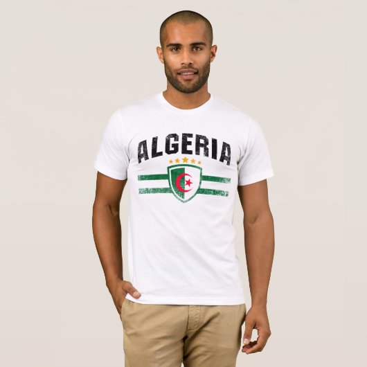 T-shirt Algérie (Devant entier)