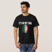 T-Shirt Algérie C'est Dans Mon ADN - Empreinte Dig (Devant entier)