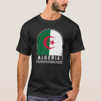 Algérie - Emblème du drapeau Vintage