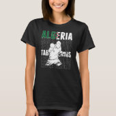 T-shirt Algérie Table Tennis Soutien Algérien Ping Pong T (Devant)