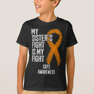 T-shirt Algodystrophie Mon combat de soeur est mon combat 