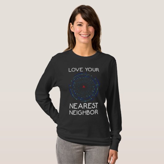 T-shirt Algorithme d'apprentissage automatique le plus pro (Devant entier)