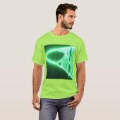 T-shirt Algorithme de croissance des automates cellulaires (Devant entier)