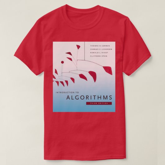 T-shirt Algorithmes CLRS (Design devant)