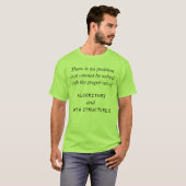 T-shirt Algorithmes+Structures de données (Devant entier)
