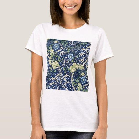 T-shirt Algues (par William Morris) (Devant)