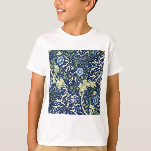 T-shirt Algues (par William Morris) (Devant)