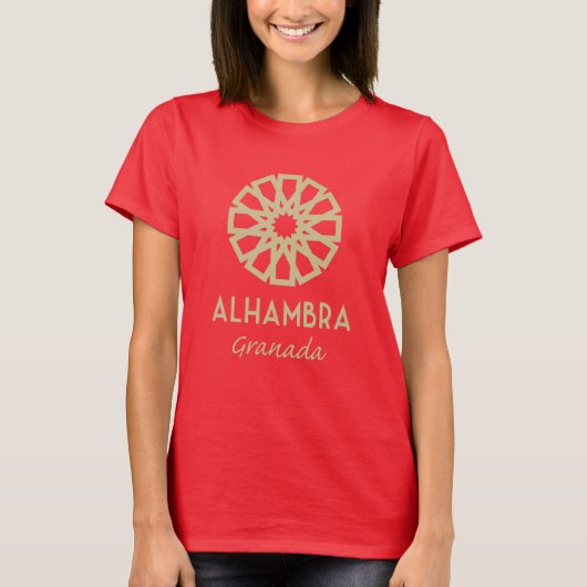 T-shirt Alhambra Grenade 1 (Devant)