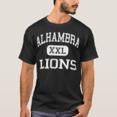 T-shirt Alhambra - lions - lycée - Phoenix Arizona (Devant)