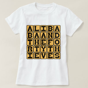 T-shirt Ali Baba et les quarante voleurs, histoire des 100