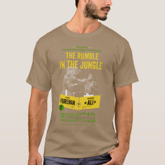 T-shirt Ali contre Foreman Rumble in the Jungle fille