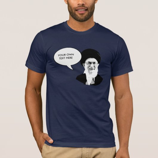 T-shirt Ali Khamenei - chef international - .png (Devant)