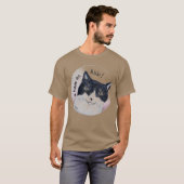 T-shirt Alibi de chat (Devant entier)