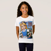 T-Shirt Alice au pays des merveilles (Devant entier)