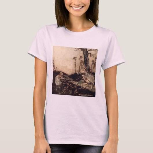 T-shirt Alice au pays des merveilles (Devant)
