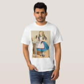 T-shirt Alice au pays des merveilles - Buvez-moi les T-shi (Devant entier)
